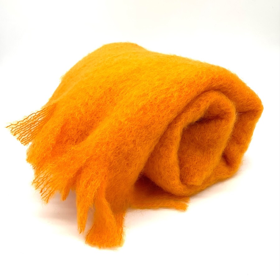 XL-Schal Mohair orange