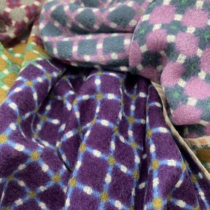 Epice Paris - Schaltuch - Wolle - gold - violett