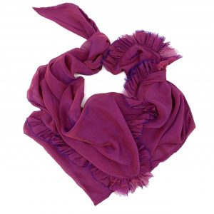 Saxony Ducks - Seidentuch Toulouse - fuchsia