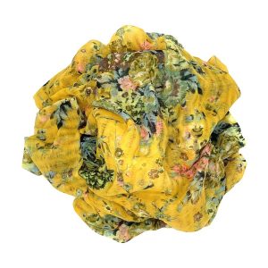 Epice Paris - Wolltuch Blumen gelb