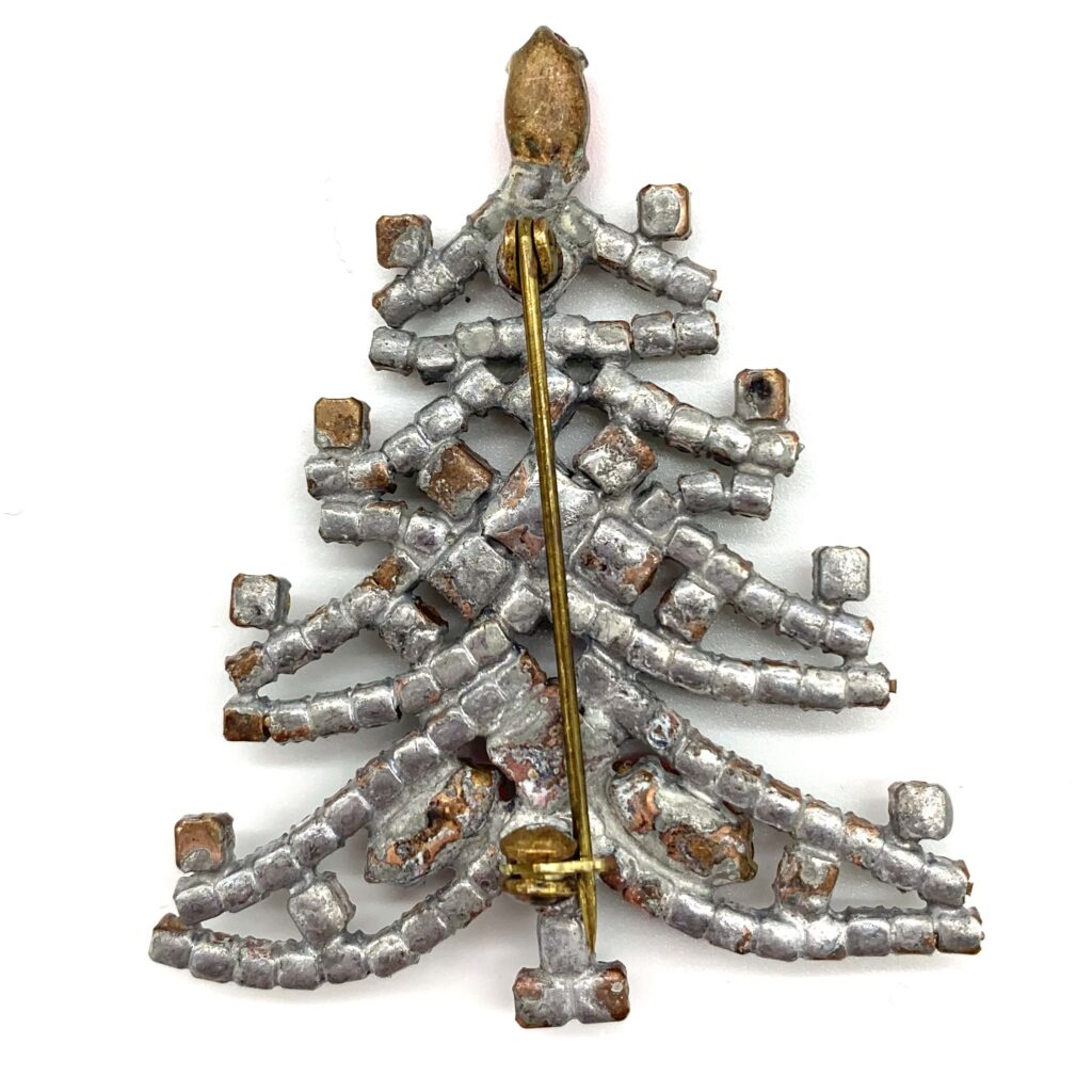 Weihnachtsbaum Brosche - A16