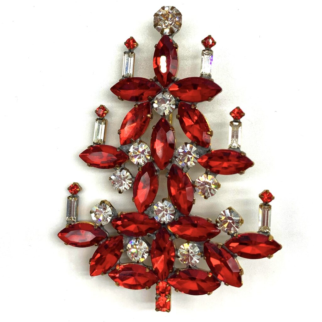 Weihnachtsbaum Brosche -A41