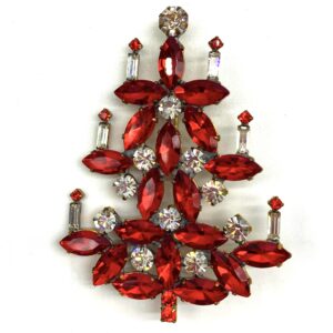 Weihnachtsbaum Brosche -A41