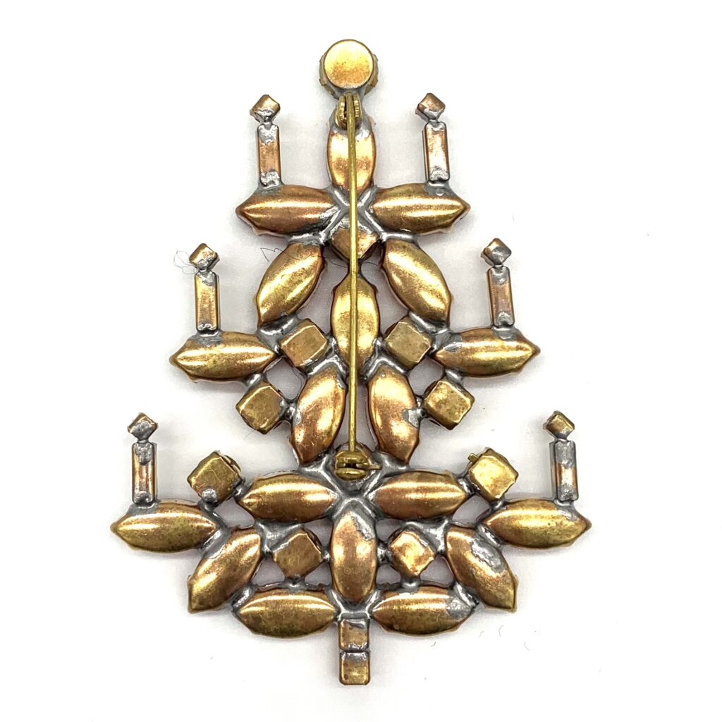 Weihnachtsbaum Brosche -A41