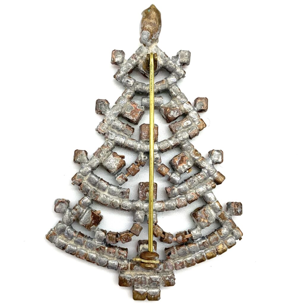 Weihnachtsbaum Brosche - A8