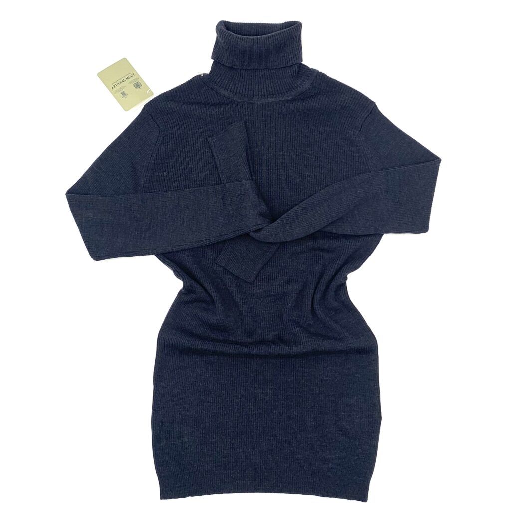 John Smedley - Rollkragenpullover MASSEY hepburn smoke