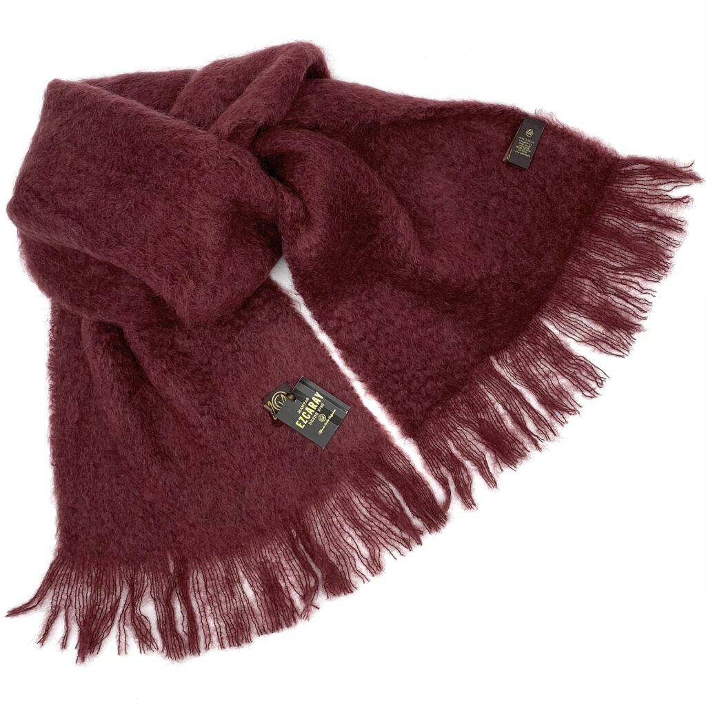 Mantas Ezcaray - Schal medium bordeaux