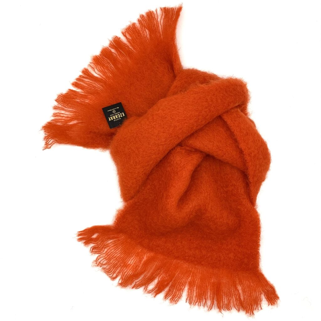 Mantas Ezcaray - Schal medium orangerot