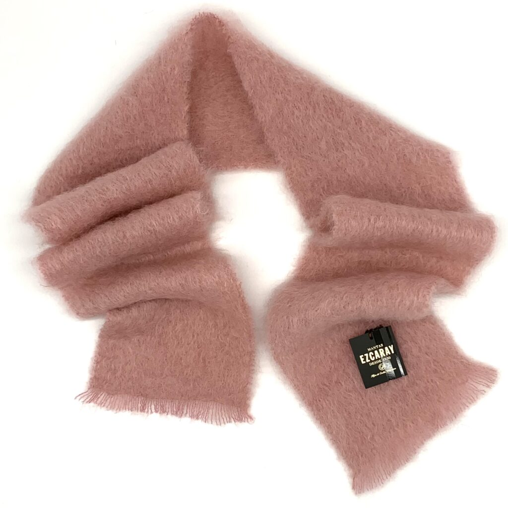 Mantas Ezcaray - Schal Mohair rosa