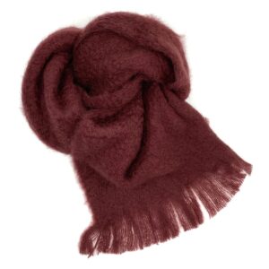 Mantas Ezcaray - Mohair Stola bordeaux