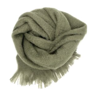 Mantas Ezcaray - Mohair Stola salbei hell