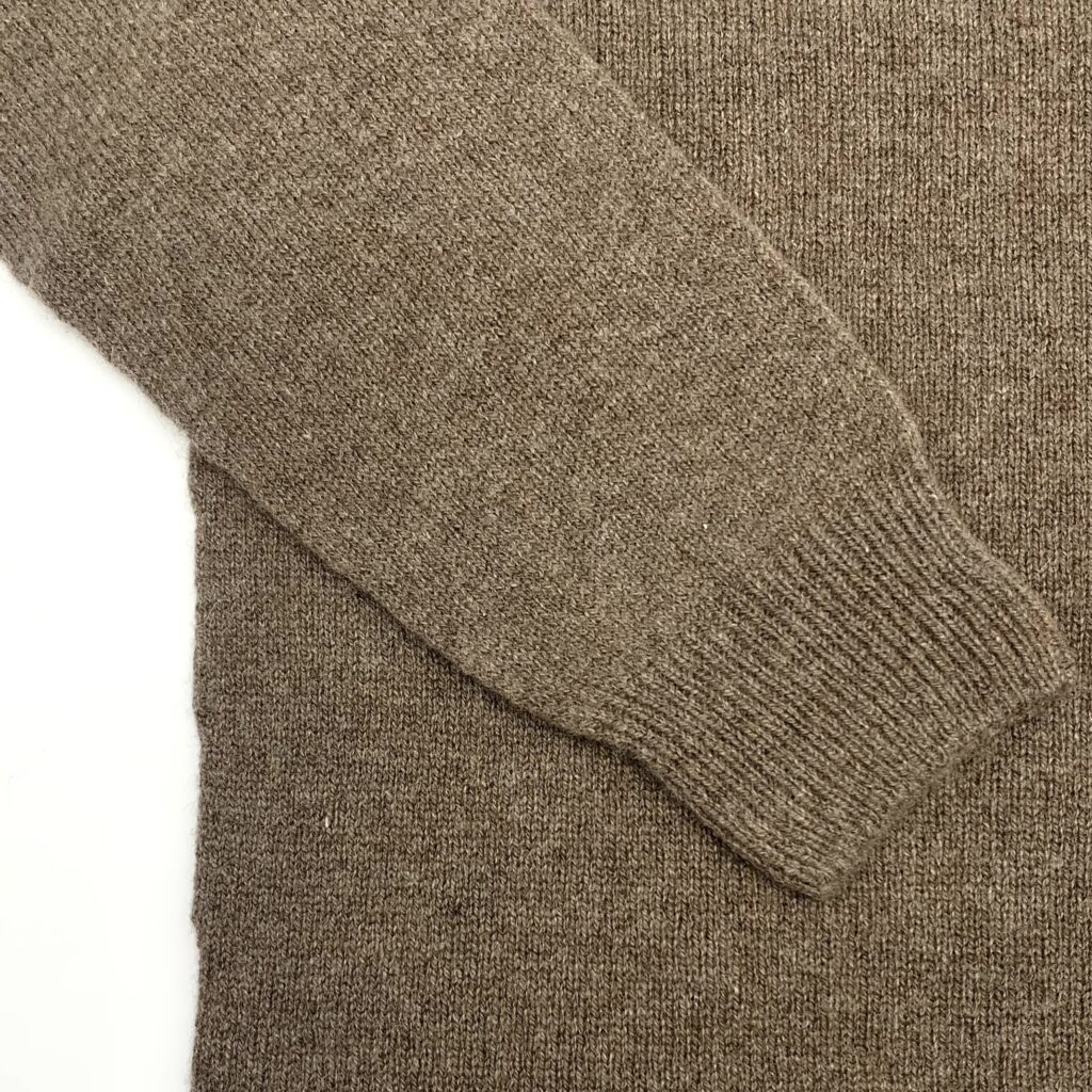 Merz b. Schwanen - Pullover Wolle Seide Kaschmir - grain