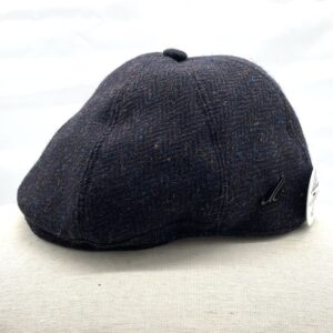 Mühlbauer Newsboy | Donegal Tweed Fischgrät  schwarz bunt | Gr. 56