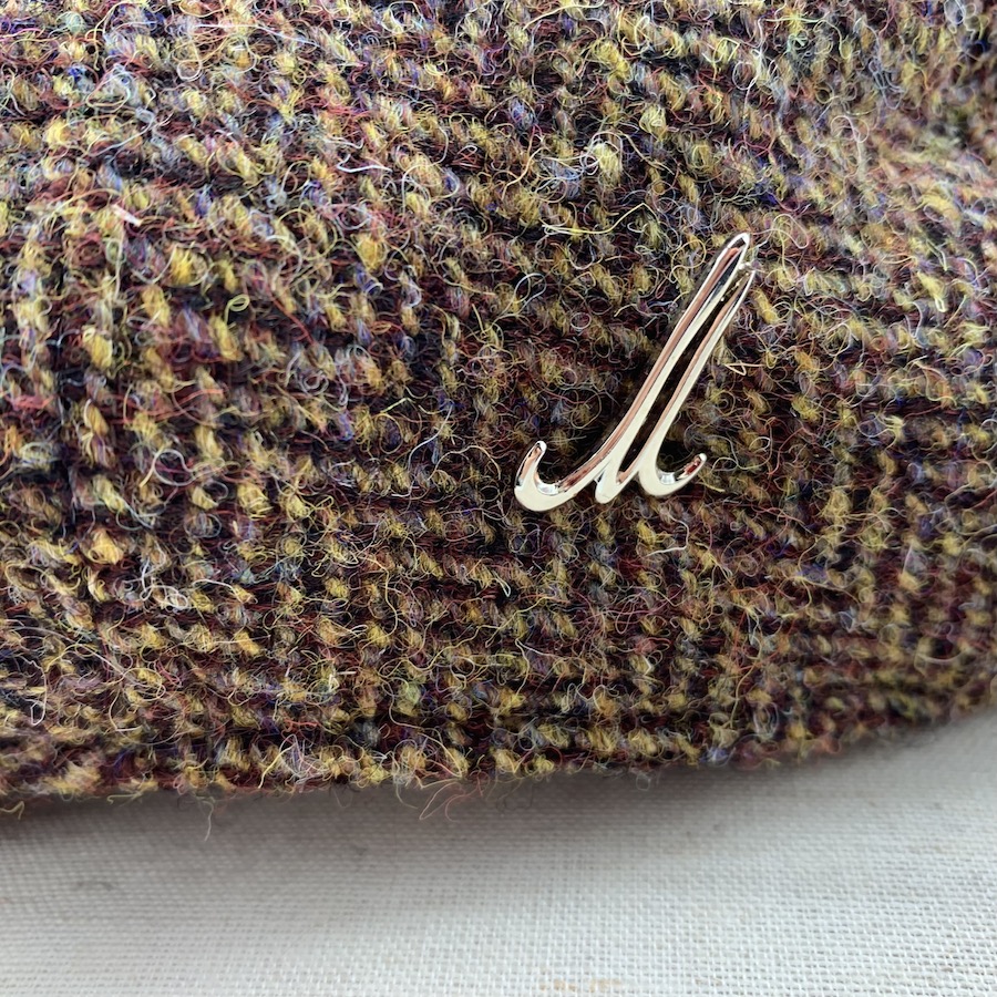 Mühlbauer Newsboy | Harris Tweed Fischgrät braun bunt | Gr. 57