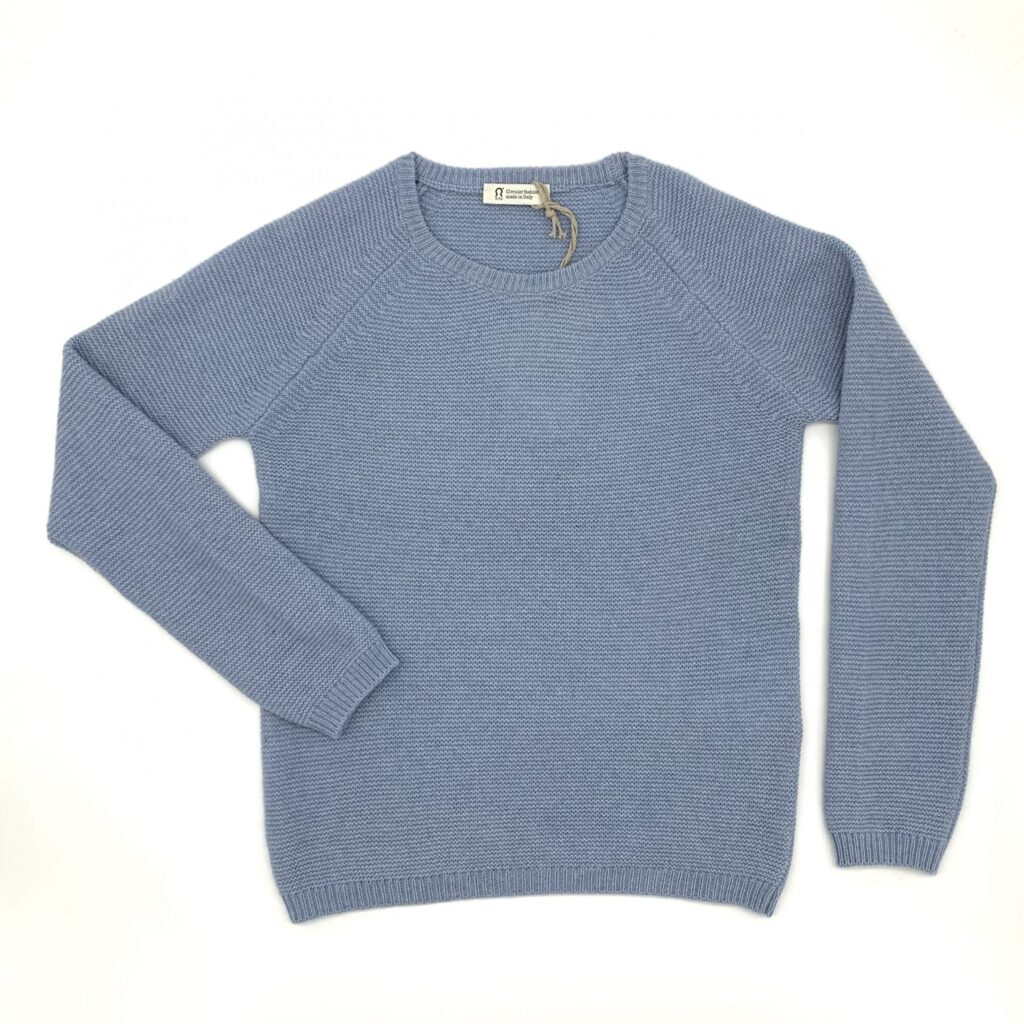 Rifo - Pullover Giulietta - Kaschmir nebelblau