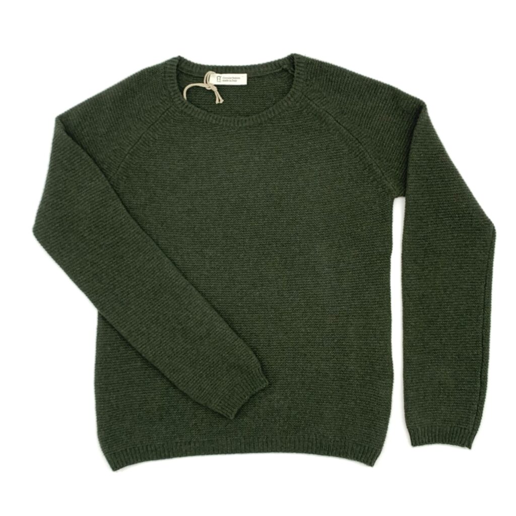 Rifo - Pullover Giulietta - Kaschmir waldgrün
