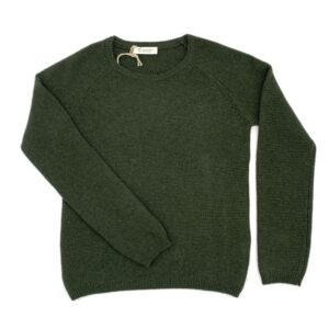 Rifo - Pullover Giulietta - Kaschmir waldgrün