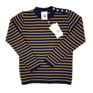 S.N.S. Herning - NAVAL Pullover camel navy