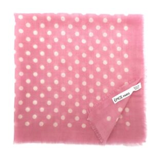 Épice Paris - Wolltuch Punkte - rosa