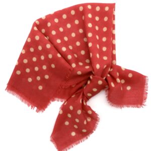 Épice Paris - Wolltuch Punkte - rot
