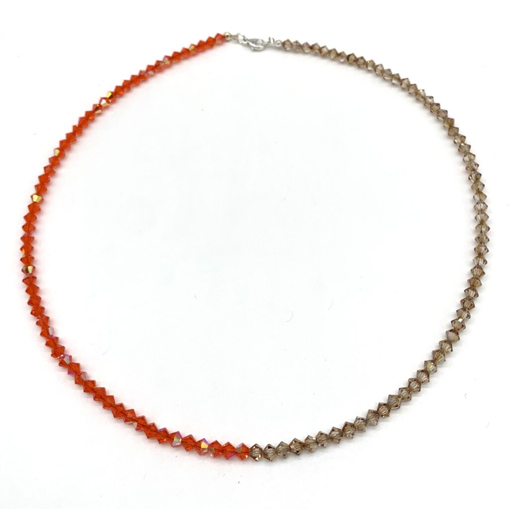 Saxony ducks - Gablonzer Kette | sun - orange