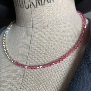 Saxony ducks - Gablonzer Kette | puder - pink