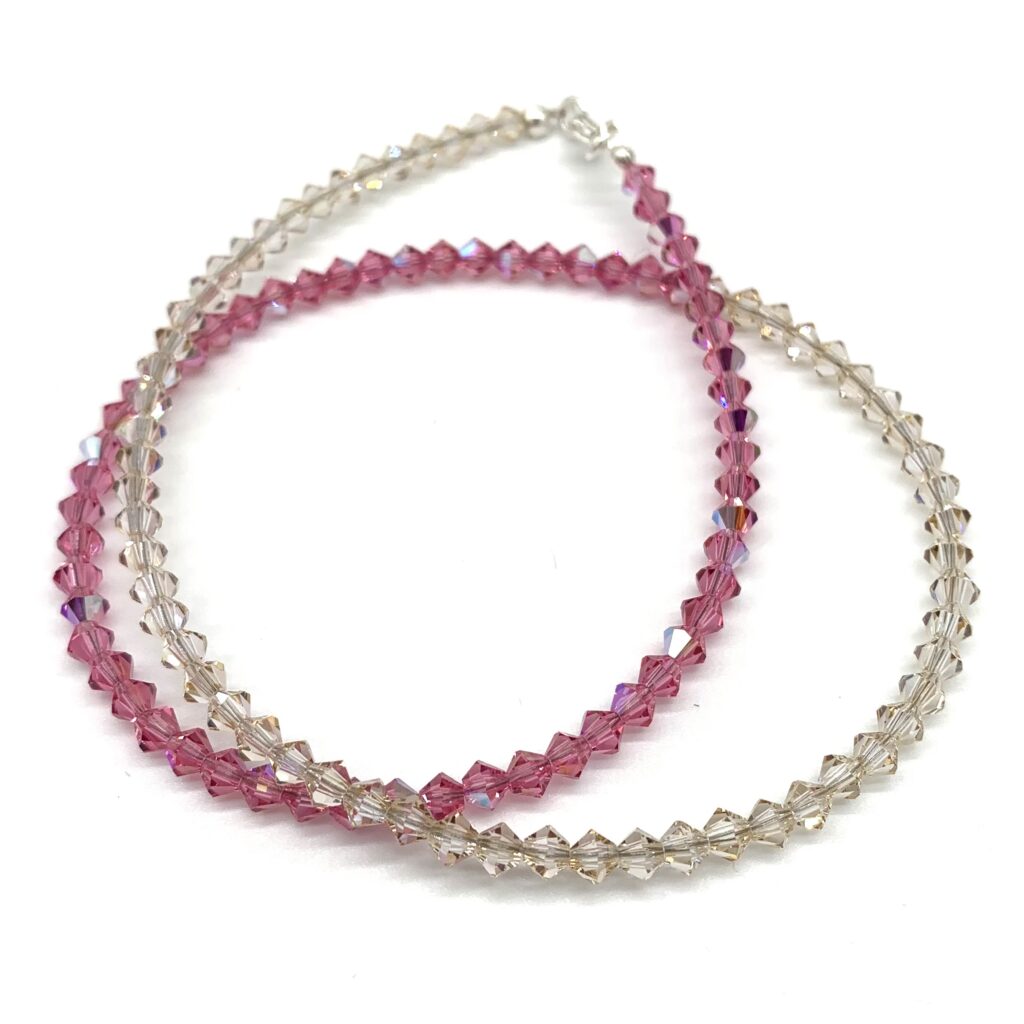 Saxony ducks - Gablonzer Kette | puder - pink