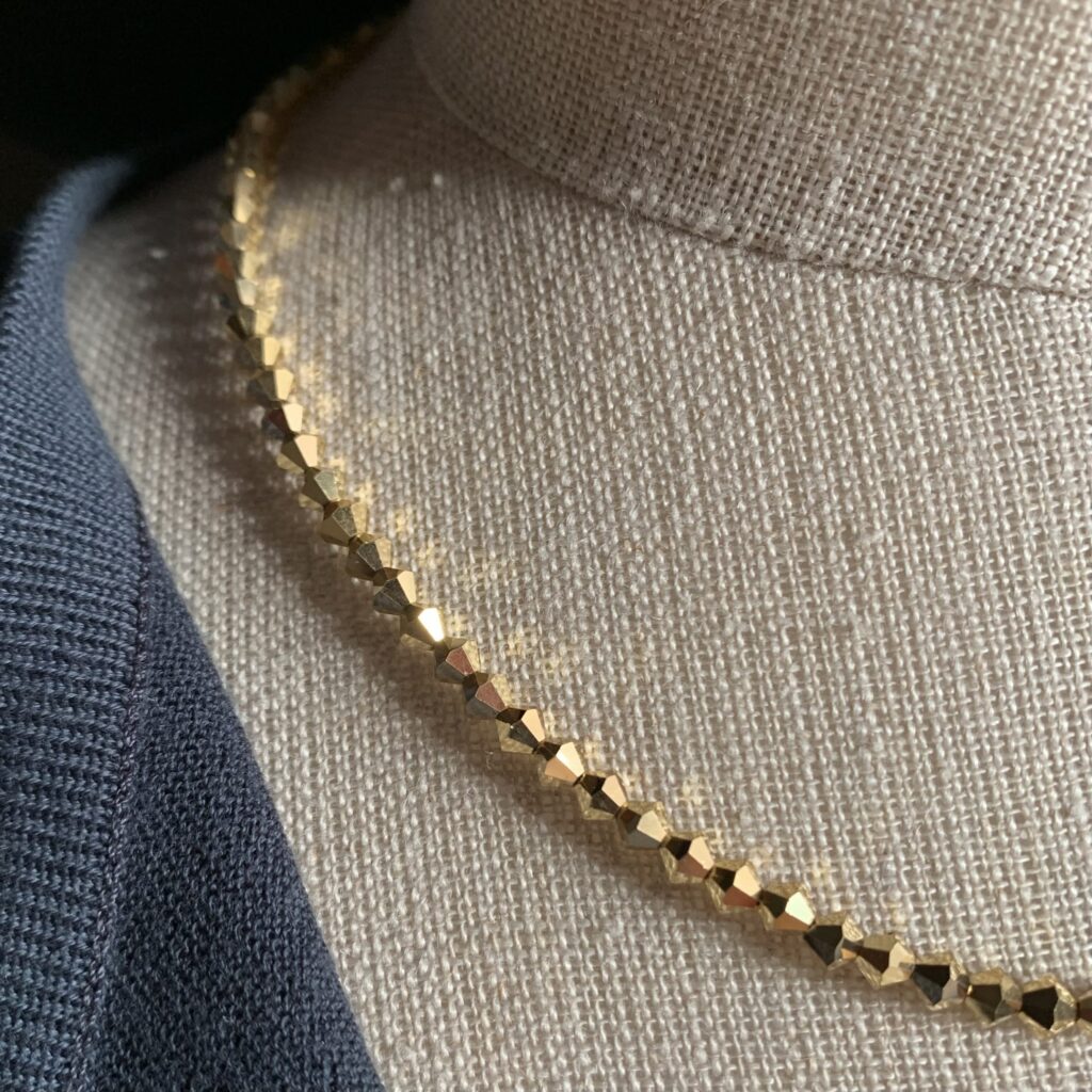Saxony ducks - Gablonzer Kette | silber - gold