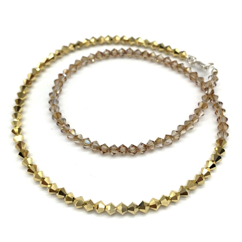Saxony ducks - Gablonzer Kette | sun - gold