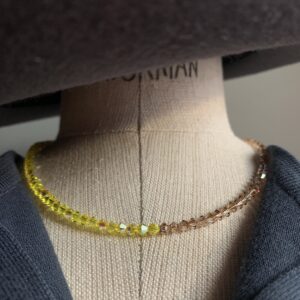 Saxony ducks - Gablonzer Kette | sun - lemon