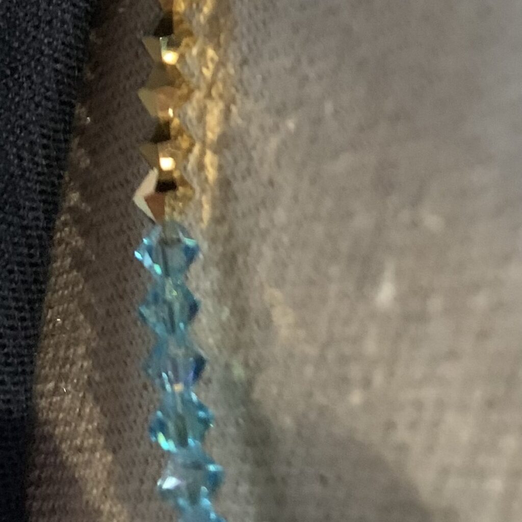 Saxony ducks - Gablonzer Kette | water - gold
