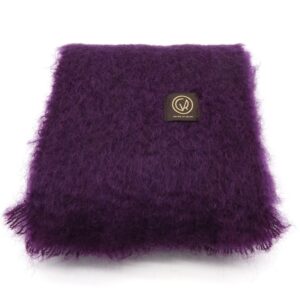 Mantas Ezcaray - Schal Mohair - beere