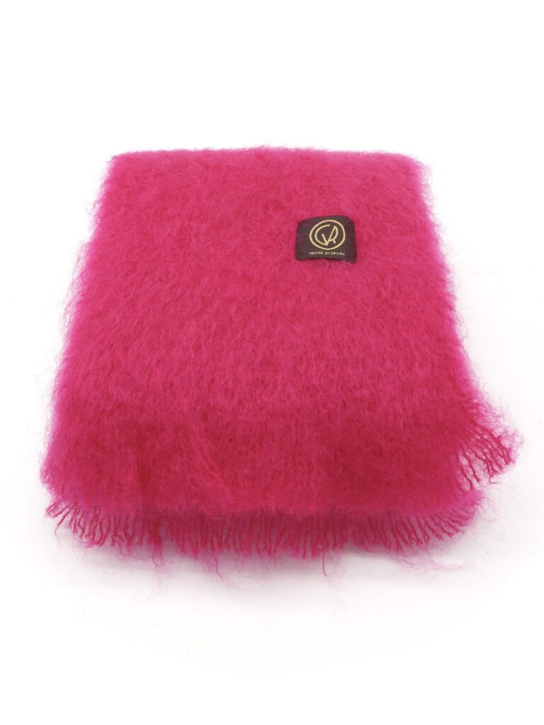 Mantas Ezcaray - Schal Mohair -  pink