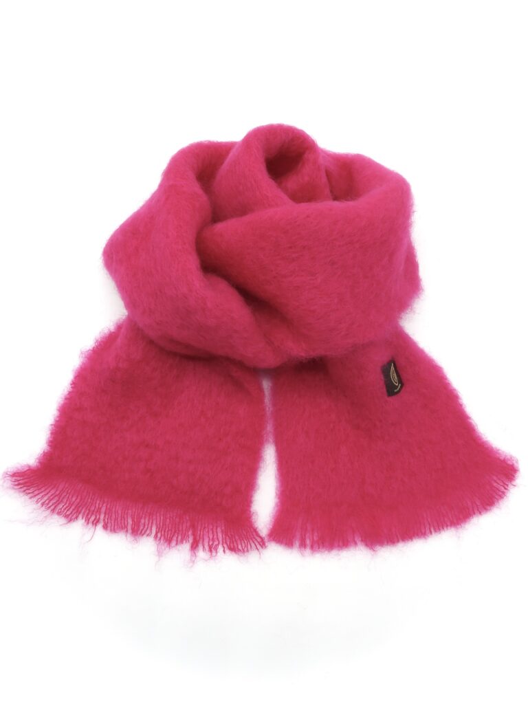 Mantas Ezcaray - Schal Mohair -  pink