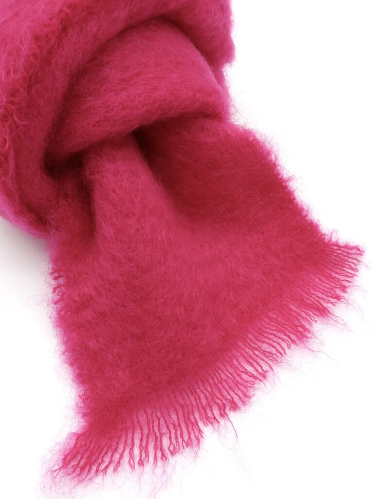 Mantas Ezcaray - Schal Mohair -  pink