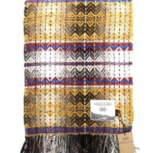 Molloy and Sons - Wolldecke Diamond Throw
