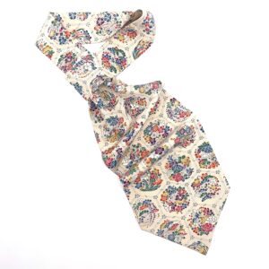 Schalkrawatte Ascot Blumen