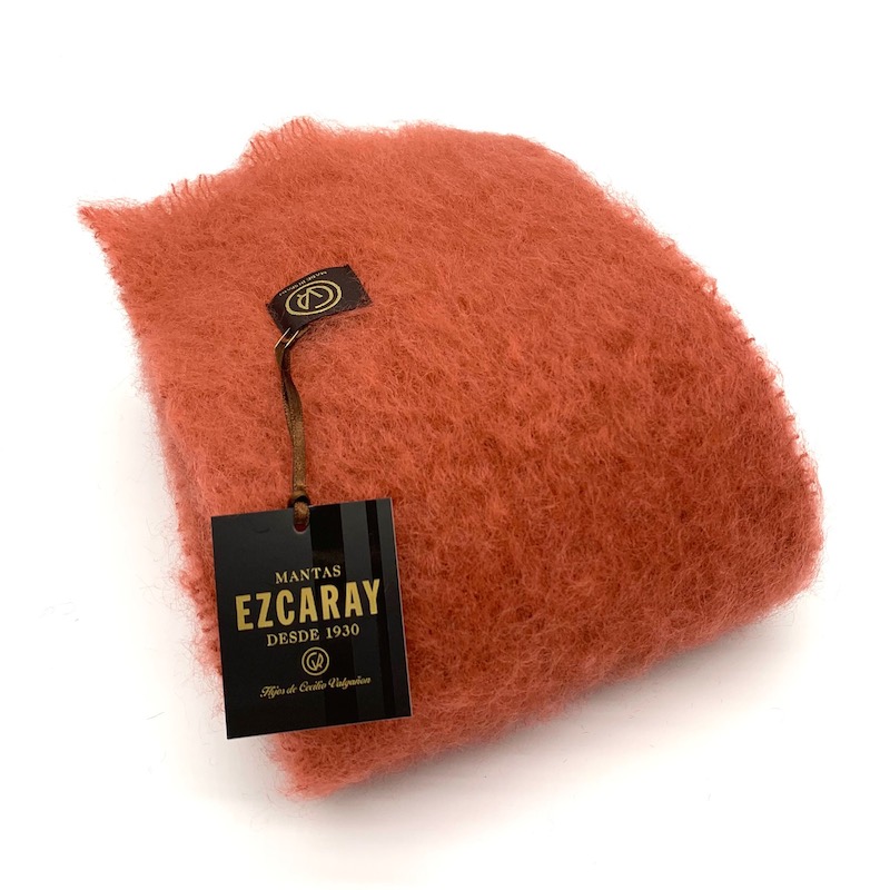 Mantas Ezcaray - Schal Mohair rosenholz