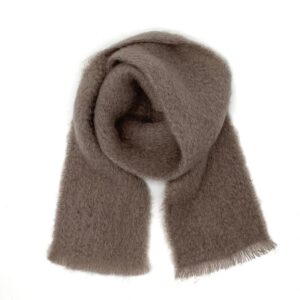 Mantas Ezcaray - Schal Mohair taupe