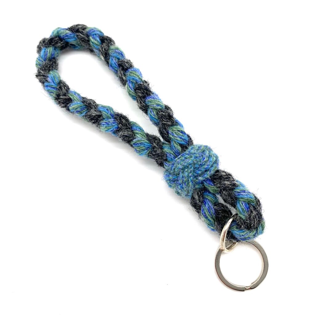 Schlüsselkordel Harris Tweed Wolle #2