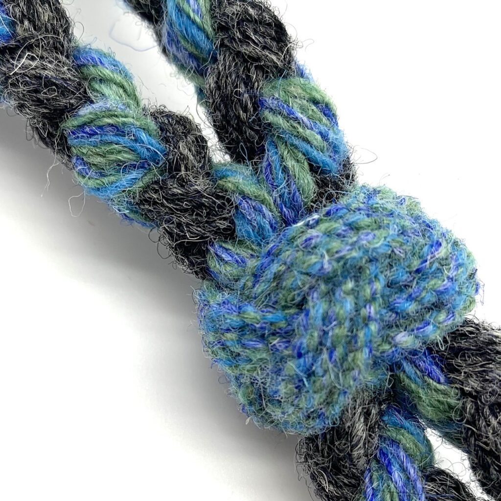 Schlüsselkordel Harris Tweed Wolle #2