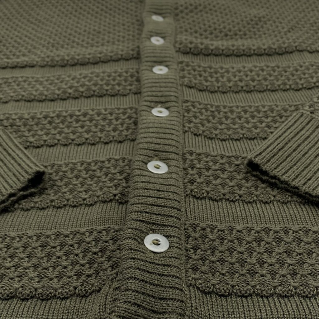 S.N.S. Herning - MANUAL Cardigan bronze green