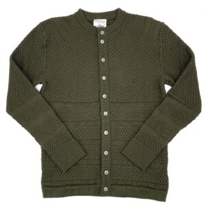 S.N.S. Herning - MANUAL Cardigan bronze green
