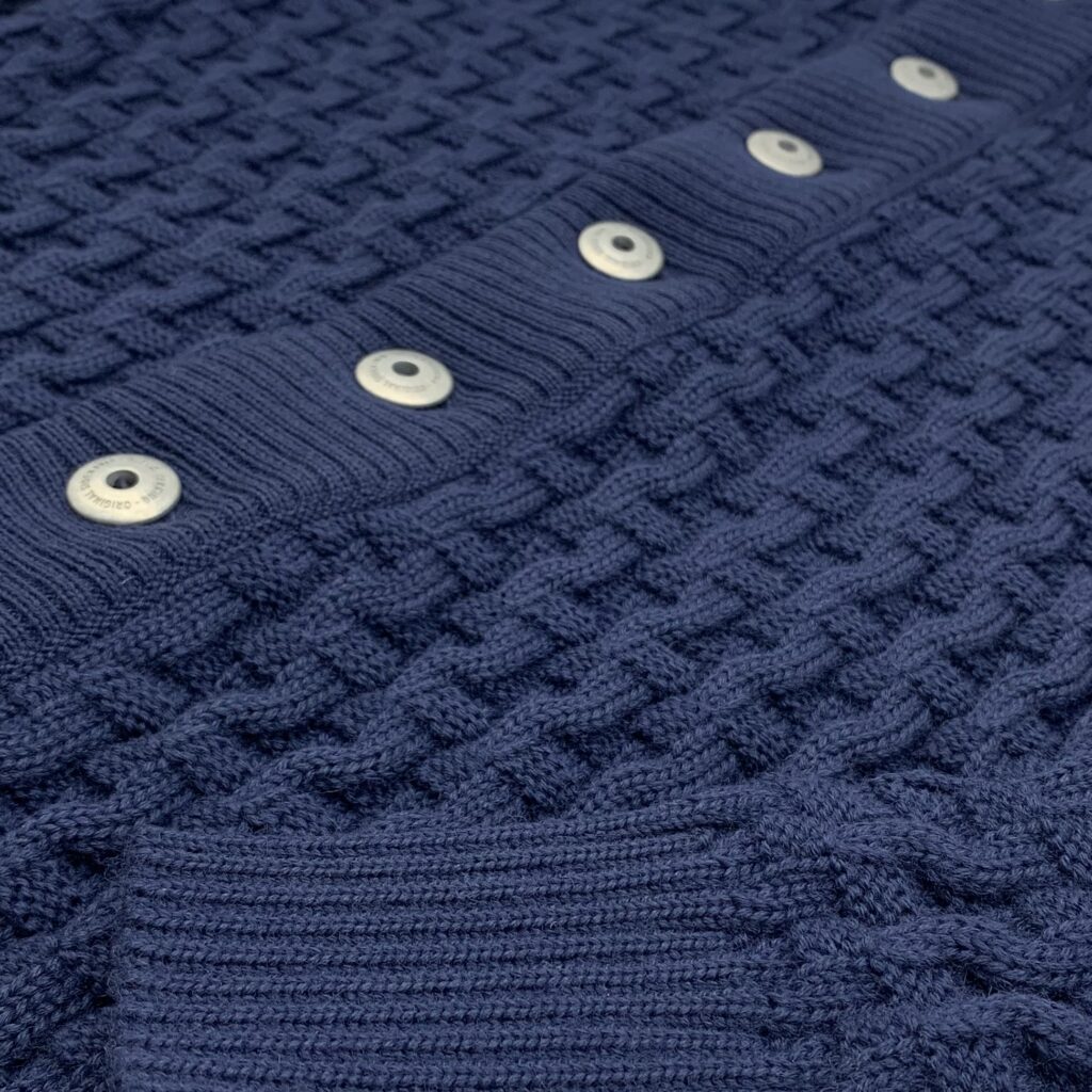 S.N.S. Herning - STARK Cardigan - manual blue