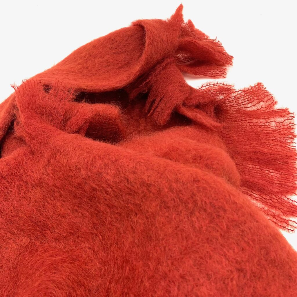 Mantas Ezcaray - Mohair Stola warmrot