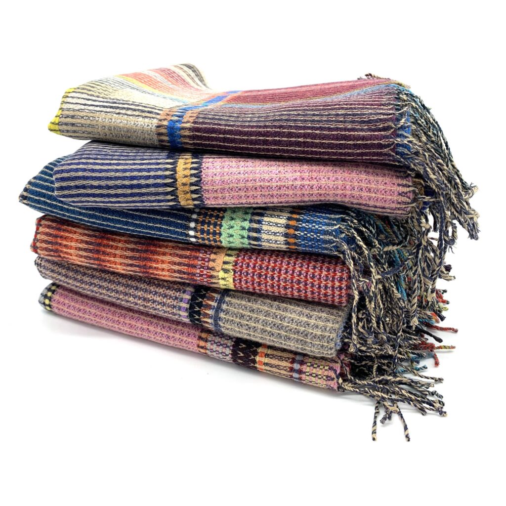 Wallace Sewell - Schal Pinstripe persian