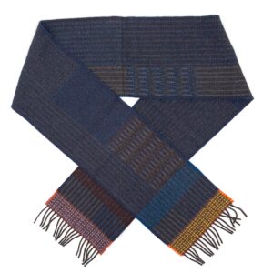 Wallace Sewell - Schal Schurwolle Houten - diesel
