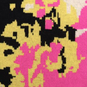 Wolltuch von Urban Aran - Detail pink