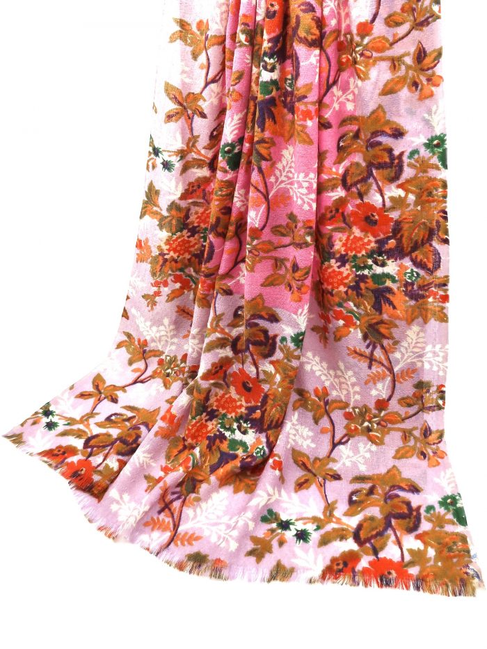 Épice Paris - Tuch Wolle - Fleur rose – Bild 2