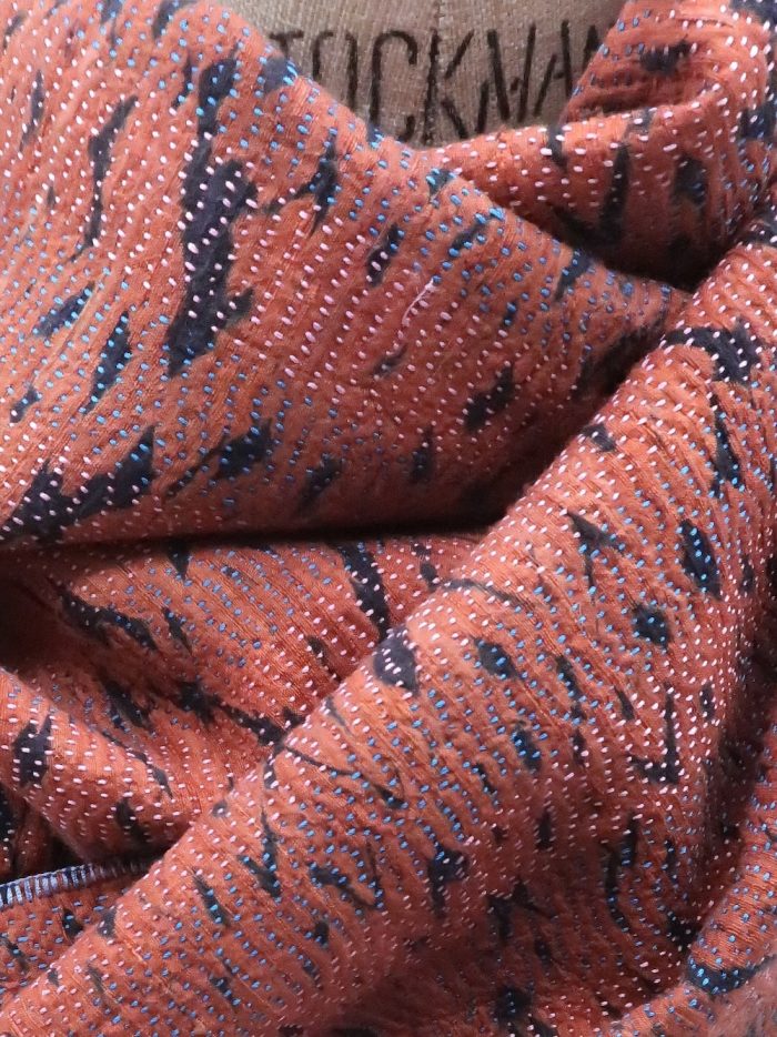 Detail von Batik und Quilt